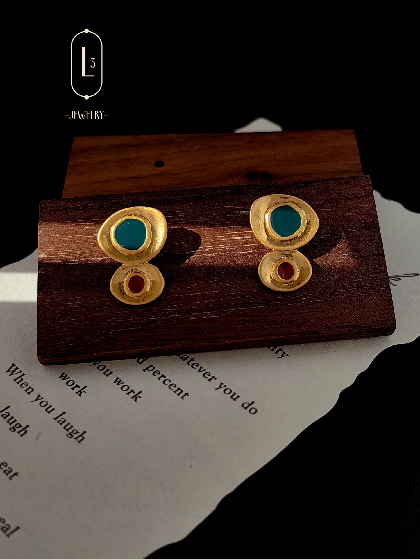 Vintage | Gold Stud Earrings