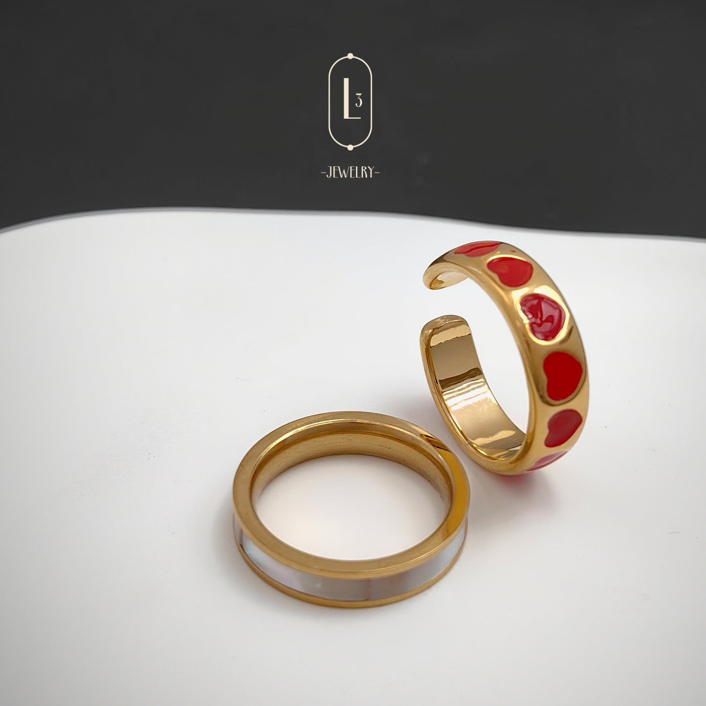 Love | Blush Heart Ring