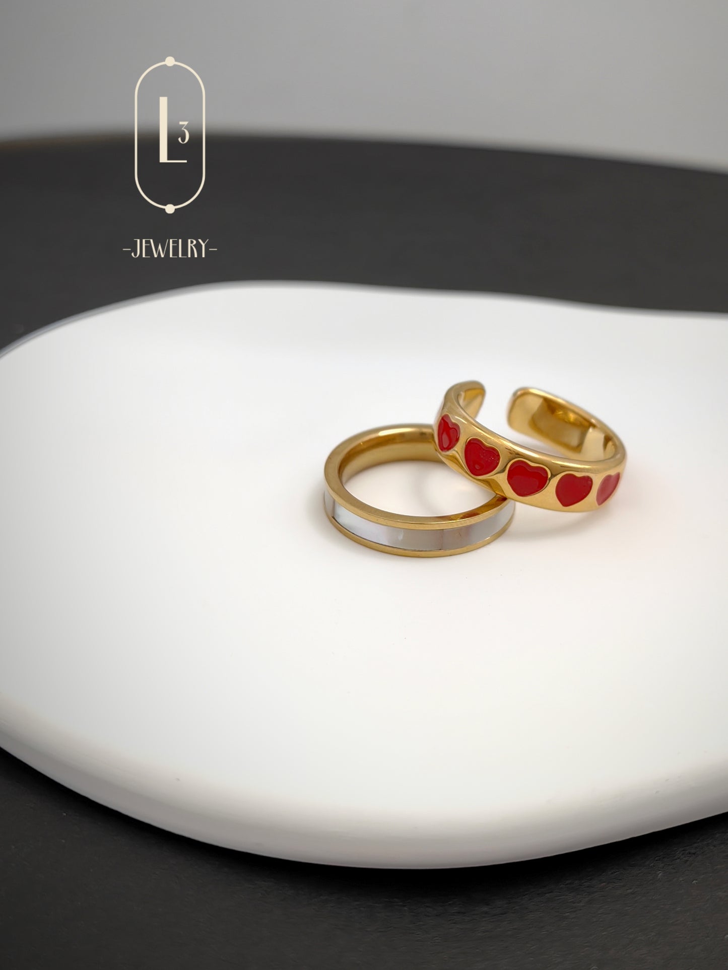 Love | Blush Heart Ring
