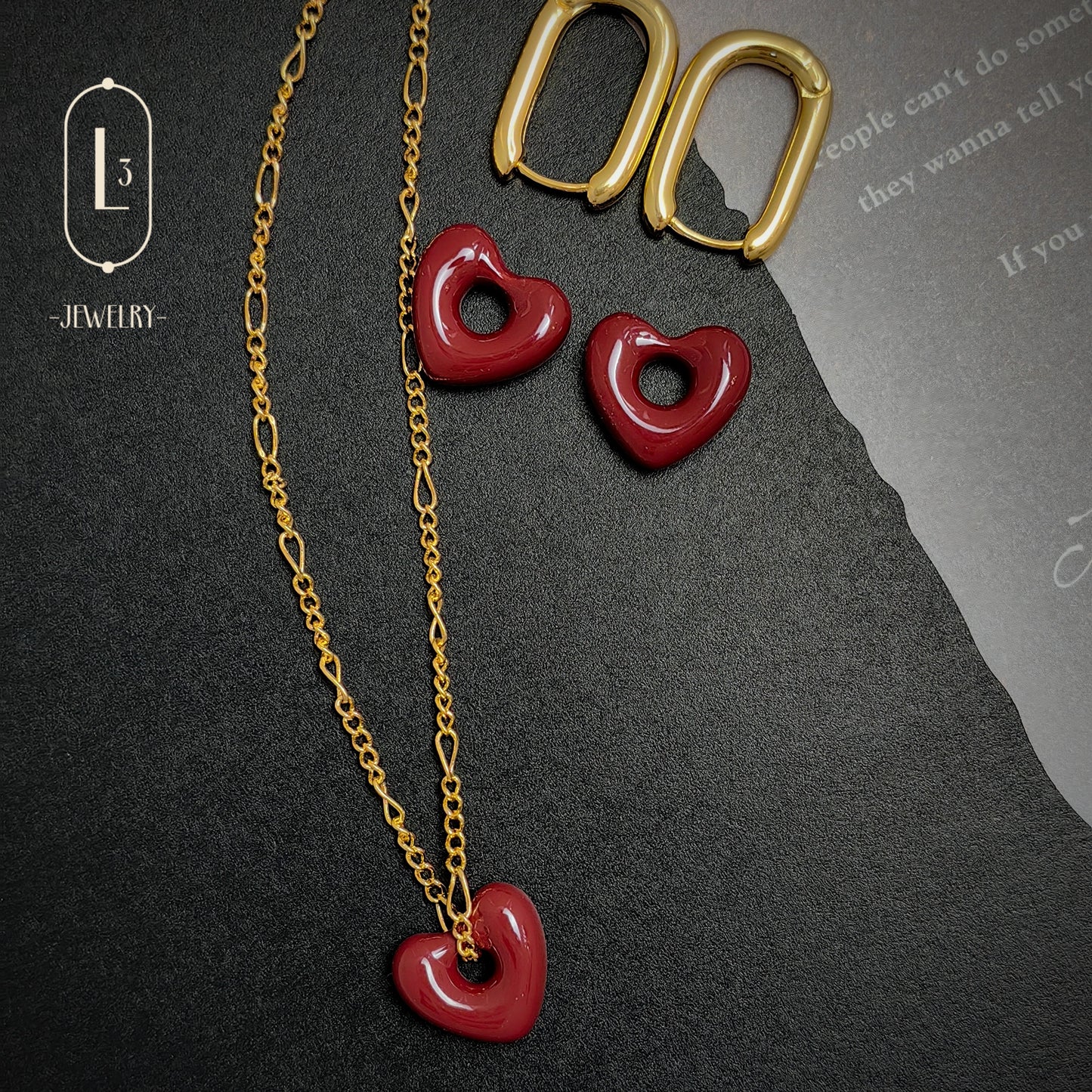 Love | Enamel Heart Series