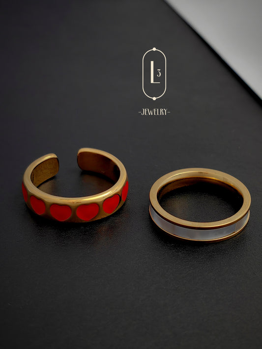 Love | Blush Heart Ring